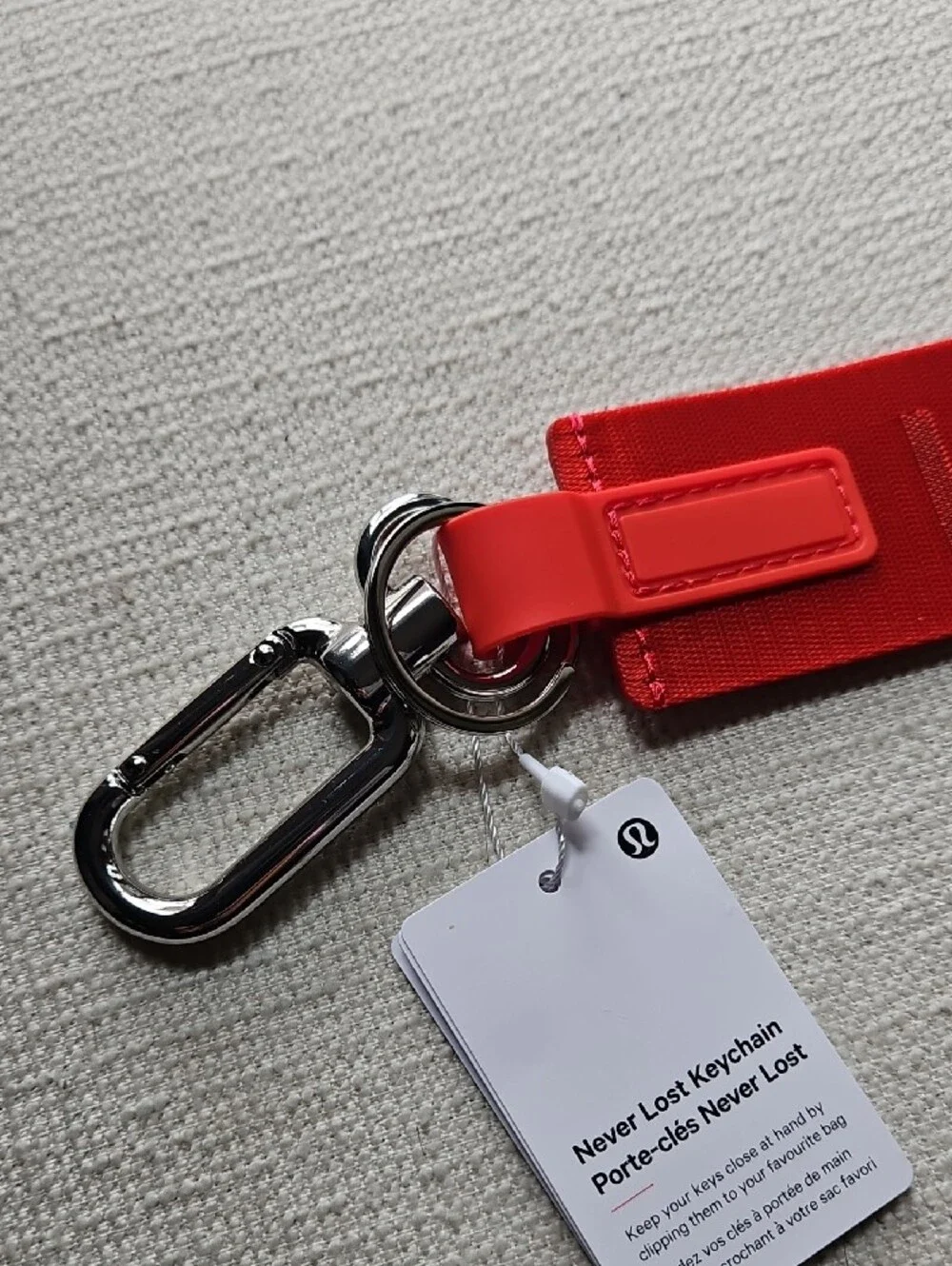lululemon Keychain
